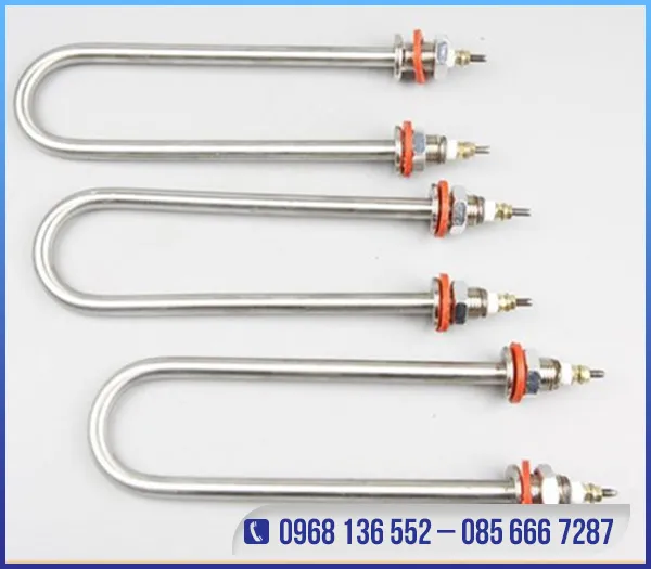 Sản phẩm Gia nhiet inox U — Thiết Bị Hân á - Công Ty TNHH Cơ Khí Linh Kiện Xi Mạ Hân á — MST 2301196529