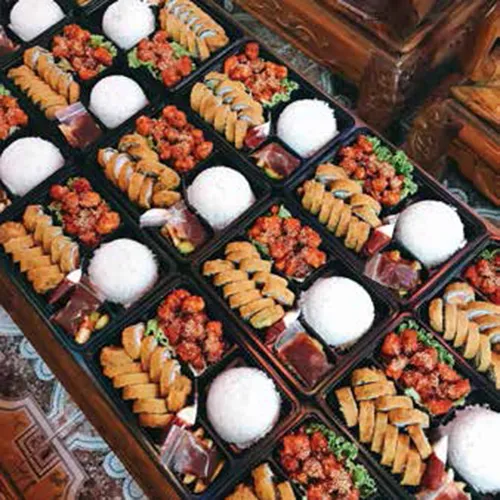 Sản phẩm thanh tuan catering (17) — Suất Ăn Công Nghiệp Thành Tuấn - Công Ty TNHH Thương Mại & Dịch Vụ Công Nghiệp
Thành Tuấn — MST 2301202500