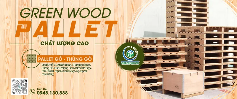 Sản phẩm palletgreenwood 1 — Pallet Gỗ GREEN WOOD - Công Ty TNHH SX Và TM GREEN WOOD — MST 2301244324