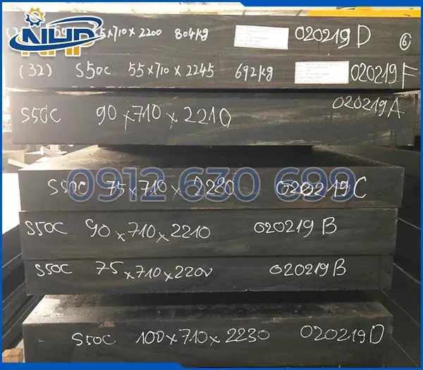 Sản phẩm Thep S50C tam — Thép Khuôn Mẫu NHP - Công Ty TNHH Thép Khuôn Mẫu NHP — MST 2301261785