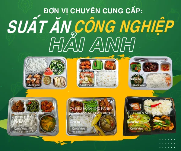 Sản phẩm gioi thieu — Suất Ăn Công Nghiệp Hải Anh - Công Ty TNHH Suất Ăn Công Nghiệp Hải Anh — MST 2301263599