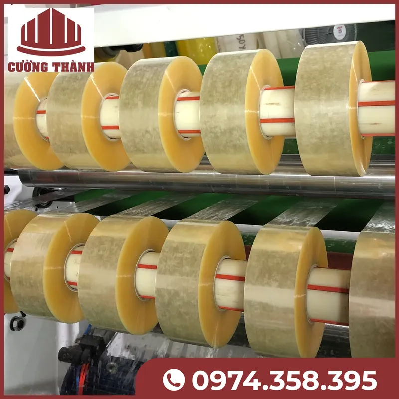 Sản phẩm BÄ‚NG KEO OPP 02 — Vật Liệu Đóng Gói Cường Thành - Công Ty Cổ Phần Tổng Hợp Cường Thành — MST 2301275989