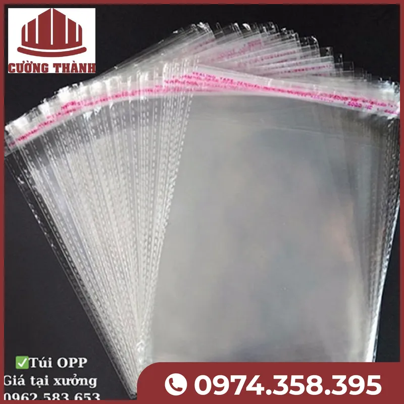 Sản phẩm TÃºi OPP, TÃºi niÃªm phong 05 — Vật Liệu Đóng Gói Cường Thành - Công Ty Cổ Phần Tổng Hợp Cường Thành — MST 2301275989