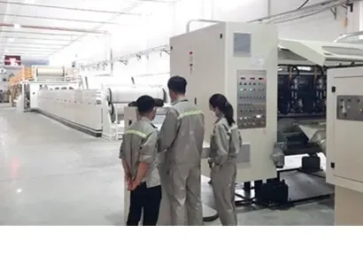Sản phẩm Day chuyen song carton Bac Giang — Máy Bao Bì Hoàn Mỹ - Công Ty TNHH Máy Bao Bì Hoàn Mỹ — MST 2301276781