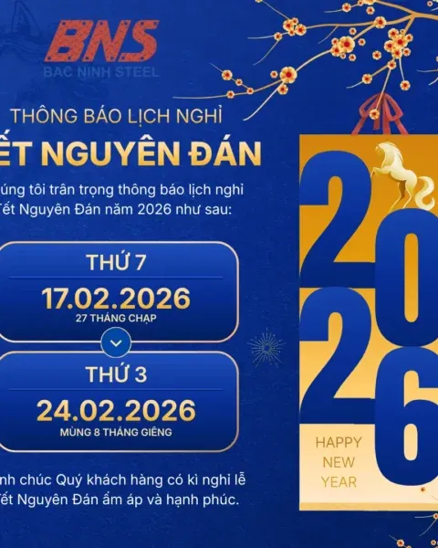 Sản phẩm lich nghi tet nguyen dan 2026 thep bac ninh 480x600 — Thép Bắc Ninh - Công Ty TNHH Thép Bắc Ninh — MST 2301293466