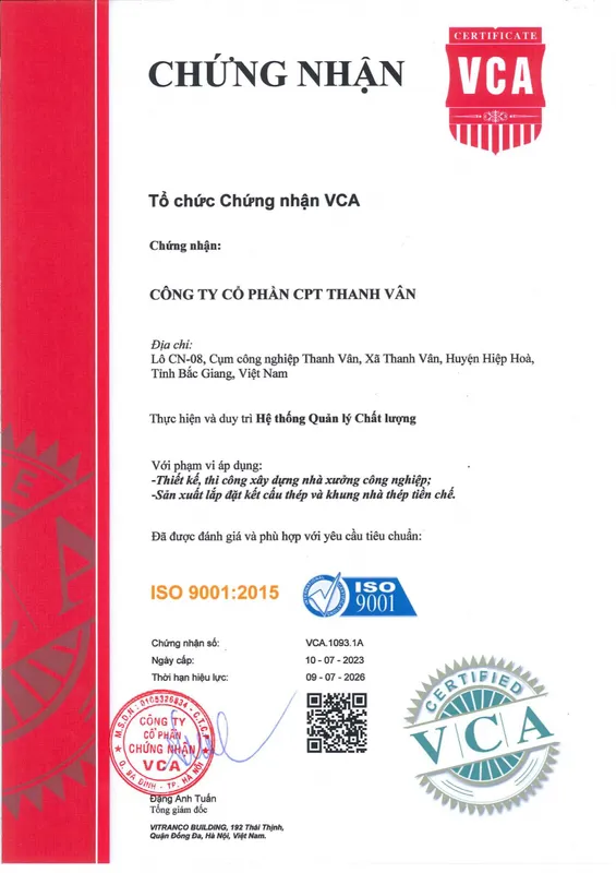 Sản phẩm 9 — Công Ty Cổ Phần CPT Group — MST 2400351528