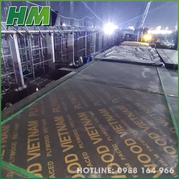 Sản phẩm van ep phu phim trong xay dung — Ván ép Hùng Mạnh - Công Ty TNHH Chế Biến Lâm Sản Hùng Mạnh — MST 2400622432