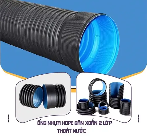 Sản phẩm ong nhua hdpe gan xoan 2 lop — Công Ty TNHH Khải Thần Việt Nam — MST 2400648575