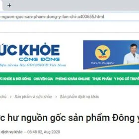 Sản phẩm dong y lan chi lua dao 1 280x280 — Công Ty TNHH Thương Mại Tổng Hợp Lan Chi — MST 2400821572