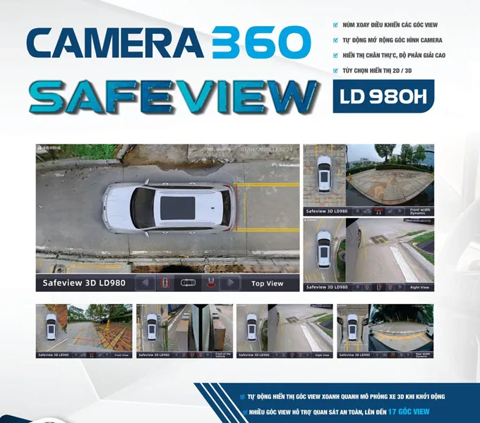 Sản phẩm camera ld 980 — Công Ty CP Kinh Doanh Và Dịch Vụ Toyota Bắc Giang — MST 2400836561