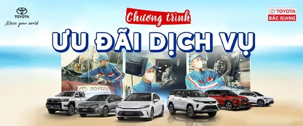 Sản phẩm tin tuc dv tbg — Công Ty CP Kinh Doanh Và Dịch Vụ Toyota Bắc Giang — MST 2400836561