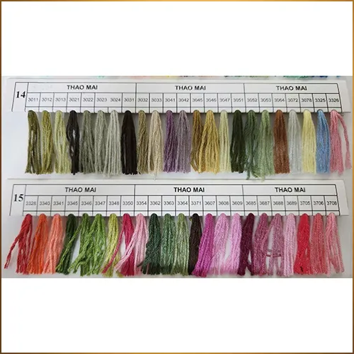 Sản phẩm bang code mau chi (1) — Chỉ Thêu Thao Mai - Công Ty TNHH Thương Mại Thao Mai — MST 2400938676