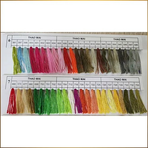 Sản phẩm bang code mau chi (4) — Chỉ Thêu Thao Mai - Công Ty TNHH Thương Mại Thao Mai — MST 2400938676