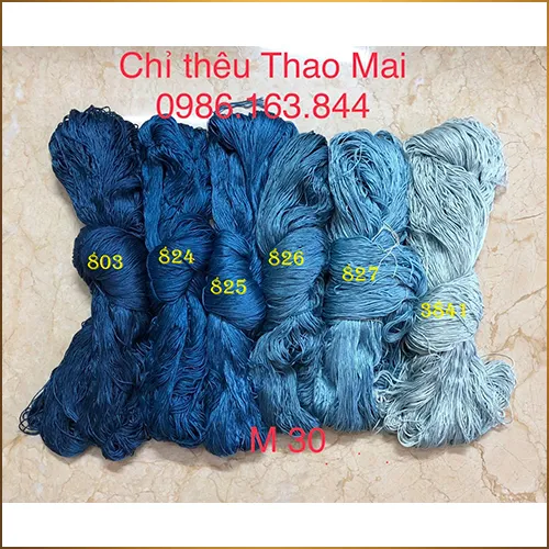 Sản phẩm chi cotton dang kg (1) — Chỉ Thêu Thao Mai - Công Ty TNHH Thương Mại Thao Mai — MST 2400938676