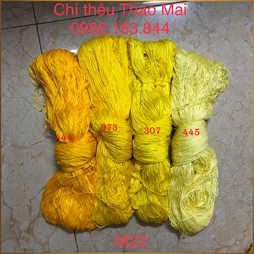 Sản phẩm chi cotton dang kg (12) — Chỉ Thêu Thao Mai - Công Ty TNHH Thương Mại Thao Mai — MST 2400938676