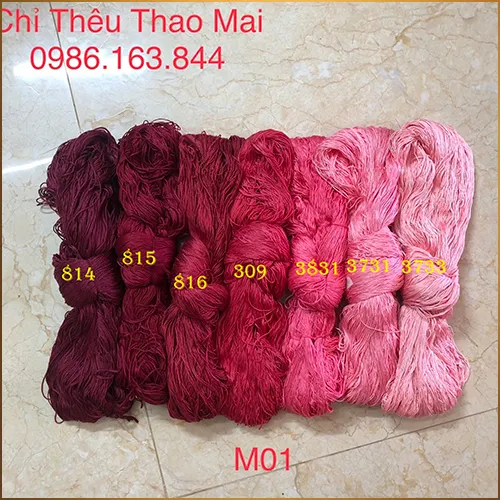 Sản phẩm chi cotton dang kg (13) — Chỉ Thêu Thao Mai - Công Ty TNHH Thương Mại Thao Mai — MST 2400938676