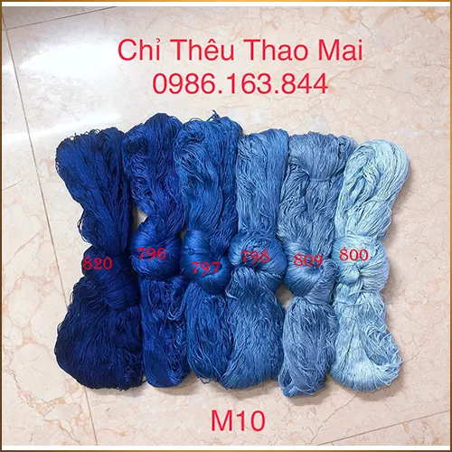 Sản phẩm chi cotton dang kg (15) — Chỉ Thêu Thao Mai - Công Ty TNHH Thương Mại Thao Mai — MST 2400938676