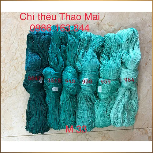 Sản phẩm chi cotton dang kg (18) — Chỉ Thêu Thao Mai - Công Ty TNHH Thương Mại Thao Mai — MST 2400938676