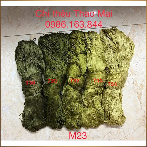Sản phẩm chi cotton dang kg (21) — Chỉ Thêu Thao Mai - Công Ty TNHH Thương Mại Thao Mai — MST 2400938676