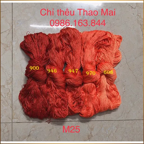 Sản phẩm chi cotton dang kg (24) — Chỉ Thêu Thao Mai - Công Ty TNHH Thương Mại Thao Mai — MST 2400938676