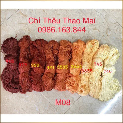Sản phẩm chi cotton dang kg (6) — Chỉ Thêu Thao Mai - Công Ty TNHH Thương Mại Thao Mai — MST 2400938676