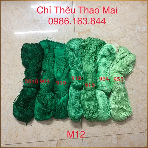 Sản phẩm chi cotton dang kg (7) — Chỉ Thêu Thao Mai - Công Ty TNHH Thương Mại Thao Mai — MST 2400938676
