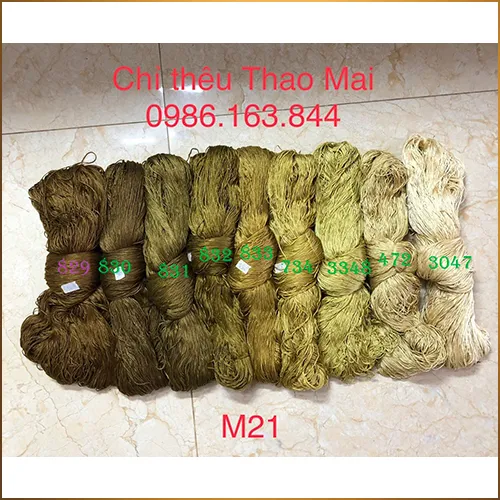 Sản phẩm chi cotton dang kg (8) — Chỉ Thêu Thao Mai - Công Ty TNHH Thương Mại Thao Mai — MST 2400938676