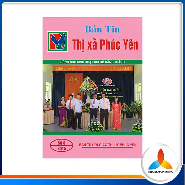 Sản phẩm In ban tin tap chi (2) — In Ấn Phương Mai - Công Ty TNHH Phương Mai — MST 2500243815