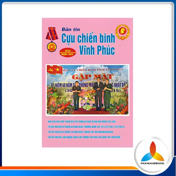 Sản phẩm In ban tin tap chi (3) — In Ấn Phương Mai - Công Ty TNHH Phương Mai — MST 2500243815