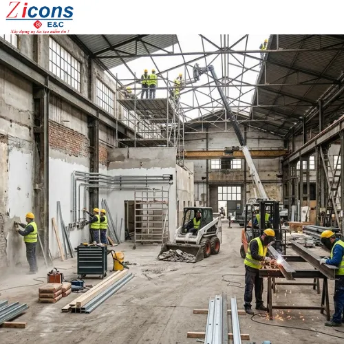 Sản phẩm quy trinh thi cong nha xuong 6 6098 — Xây Dựng ZICONS Việt Nam - Công Ty TNHH Xây Dựng Và Thương Mại ZICONS Việt Nam — MST 2500564230