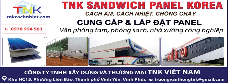 Sản phẩm slide 1 — Công Ty TNHH Xây Dựng Và Thương Mại TNK Việt Nam — MST 2500579614