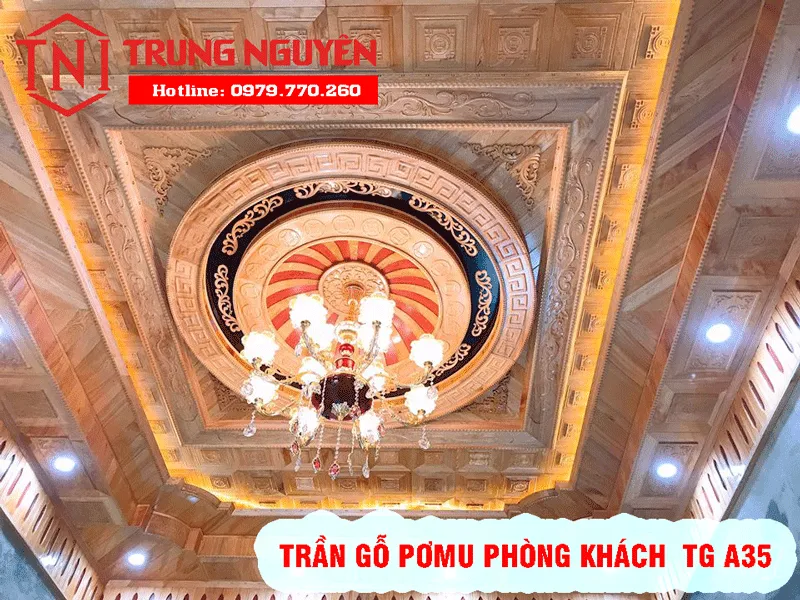 Sản phẩm mau tran go pomu tg a35.2 — Nội Thất Gỗ Nhà Đẹp - Công Ty TNHH Xây Dựng Nhà Đẹp T&T — MST 2500653473