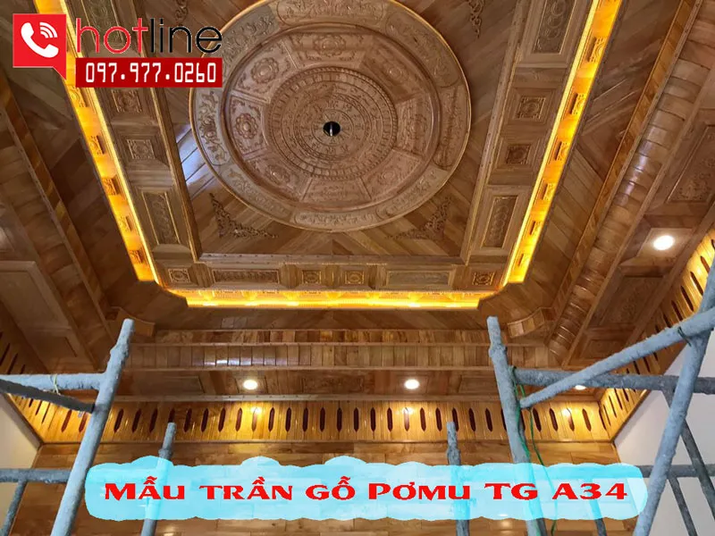 Sản phẩm mau tran go a34.1 — Nội Thất Gỗ Nhà Đẹp - Công Ty TNHH Xây Dựng Nhà Đẹp T&T — MST 2500653473