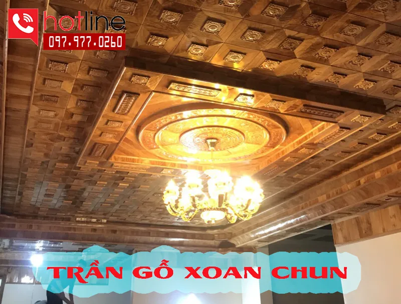 Sản phẩm tran go xoan chun 3 — Nội Thất Gỗ Nhà Đẹp - Công Ty TNHH Xây Dựng Nhà Đẹp T&T — MST 2500653473