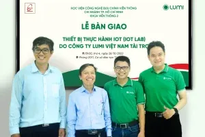 Sản phẩm Dai dien Lumi Viet Nam va truong PTIT co so 2 ky ket hop tac scaled 1 300x200 — Công Ty Cổ Phần Lumi Vĩnh Phúc — MST 2500663979