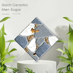 Sản phẩm gach lat san vuon gia soi hoa tiet la mau xam trang mc5537s6 gach lat san vuon MC5537S6 300x300 — Gạch Men CMC - Công Ty Cổ Phần CMC — MST 2600106523