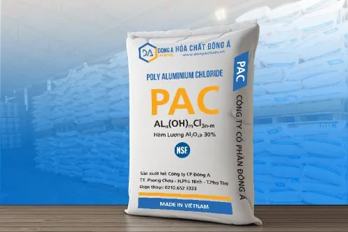 Sản phẩm Hình ảnh sản phẩm PAC trắng — Hóa Chất Đông á - Công Ty CP Đông á — MST 2600283240