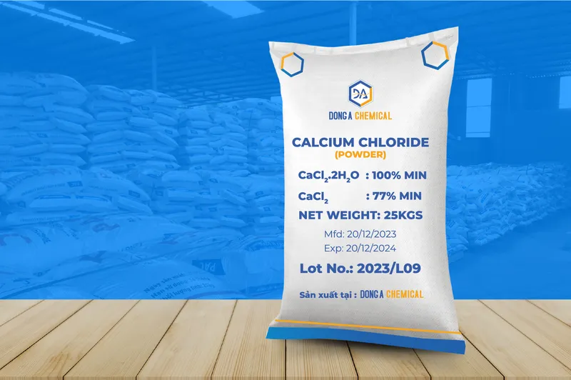 Sản phẩm SP Cacl2 74 77 — Hóa Chất Đông á - Công Ty CP Đông á — MST 2600283240