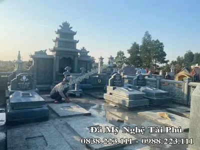 Sản phẩm Lắp dựng Lăng cánh ba mái và Mẫu mộ đá hiện đại đẹp tại Vình Phúc 400x300 — Đồ Đá Mỹ Nghệ Tài Phú - Công Ty CP Sản Xuất Và Đầu Tư Tài Phú — MST 2700719925