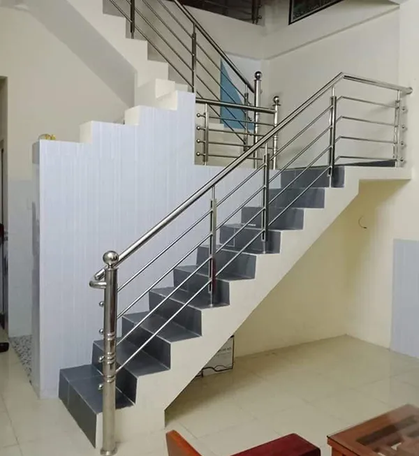 Sản phẩm cau thang inox1 1 — Chi Nhánh Ninh Bình - Công Ty Cổ Phần Đầu Tư Và Phát Triển Kim Châu — MST 2700819944