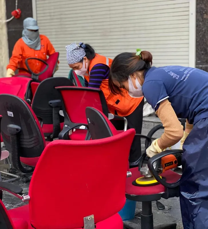 Sản phẩm Dv ve sinh — Công Ty TNHH Phát Triển Dịch Vụ Kiều Anh — MST 2700822312