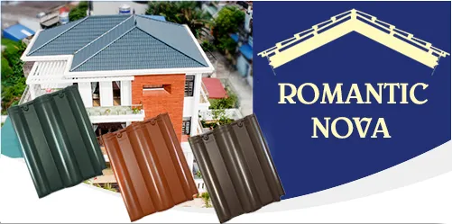 Sản phẩm romanic nova 3 — Ngói Sóng Romantic - Công Ty Cổ Phần Tân Việt ý — MST 2700840343
