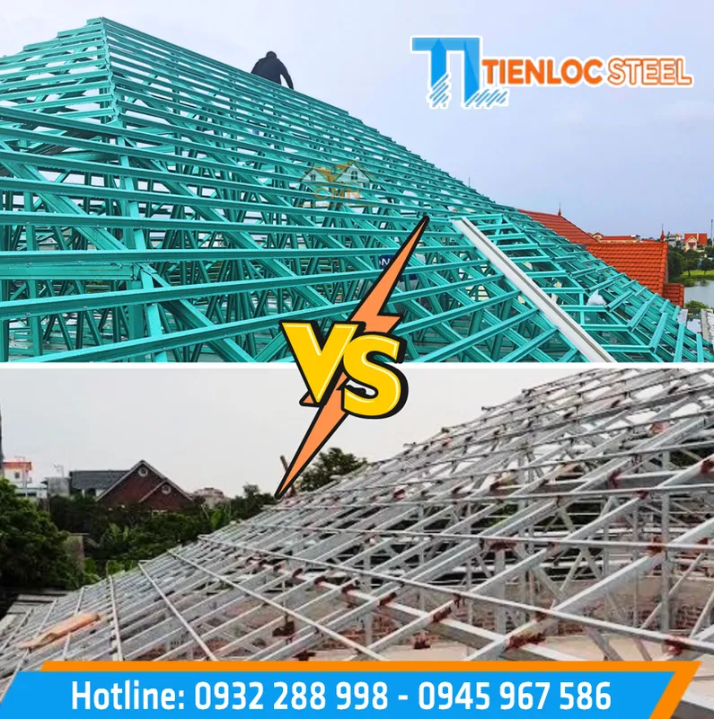 Sản phẩm So sanh keo thep nhe Vinatruss va keo thep hop ma kem — Công Ty TNHH Cơ Khí Xây Dựng Tiến Lộc — MST 2700848550
