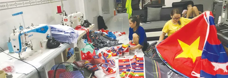 Sản phẩm xuong may co sai gon — Công Ty TNHH Đầu Tư Và Phát Triển Sài Gòn Flag — MST 2700905375