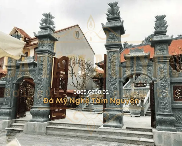 Sản phẩm cong da khong mai dat truoc nha tho ho — Công Ty TNHH Đá Tâm Nguyện — MST 2700952093