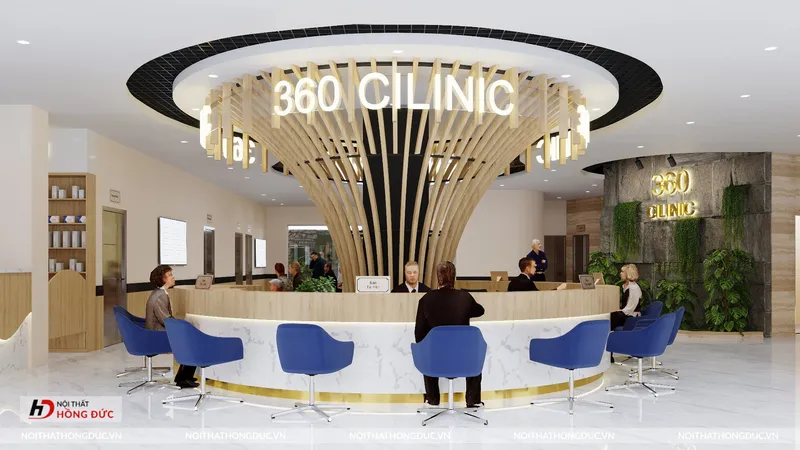 Sản phẩm thiet ke thi cong noi that phong kham 360 le hoan 1 — Công Ty Cổ Phần Thiết Bị Giáo Dục Hồng Đức — MST 2800799716