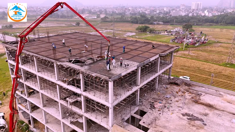 Sản phẩm thi cong xd — Công Ty Cổ Phần XD & Khai Thác Khoáng Sản Thái Sơn — MST 2801085753