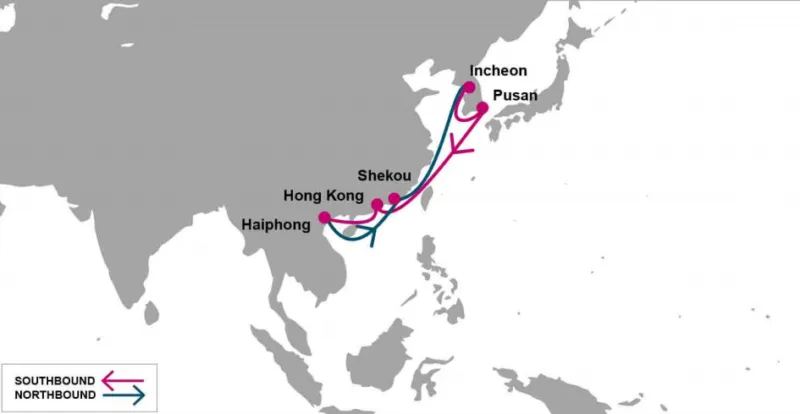 Sản phẩm New South Korea to North Vietnam Service 800x414 1 — Công Ty Cổ Phần Dịch Vụ Kỹ Thuật Và Đầu Tư Ngọc Long — MST 2802256994