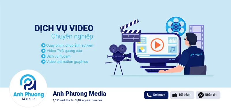Sản phẩm Anh Phuong media Fanpage — Truyền Thông Anh Phương - Công Ty TNHH Webpro Anh Phương — MST 2802485112