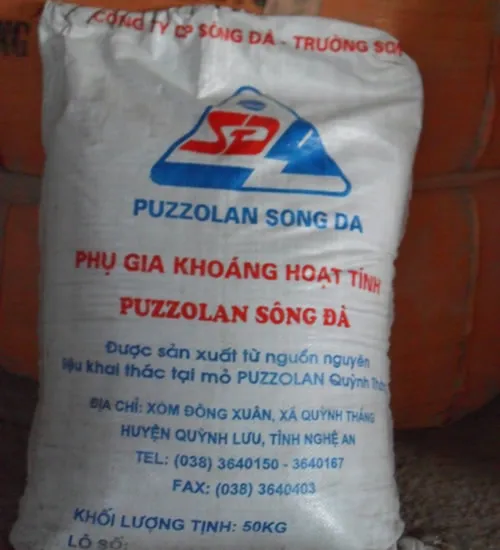 Sản phẩm phugiaPuzzolan — Công Ty CP Sông Đà - Trường Sơn — MST 2900776938